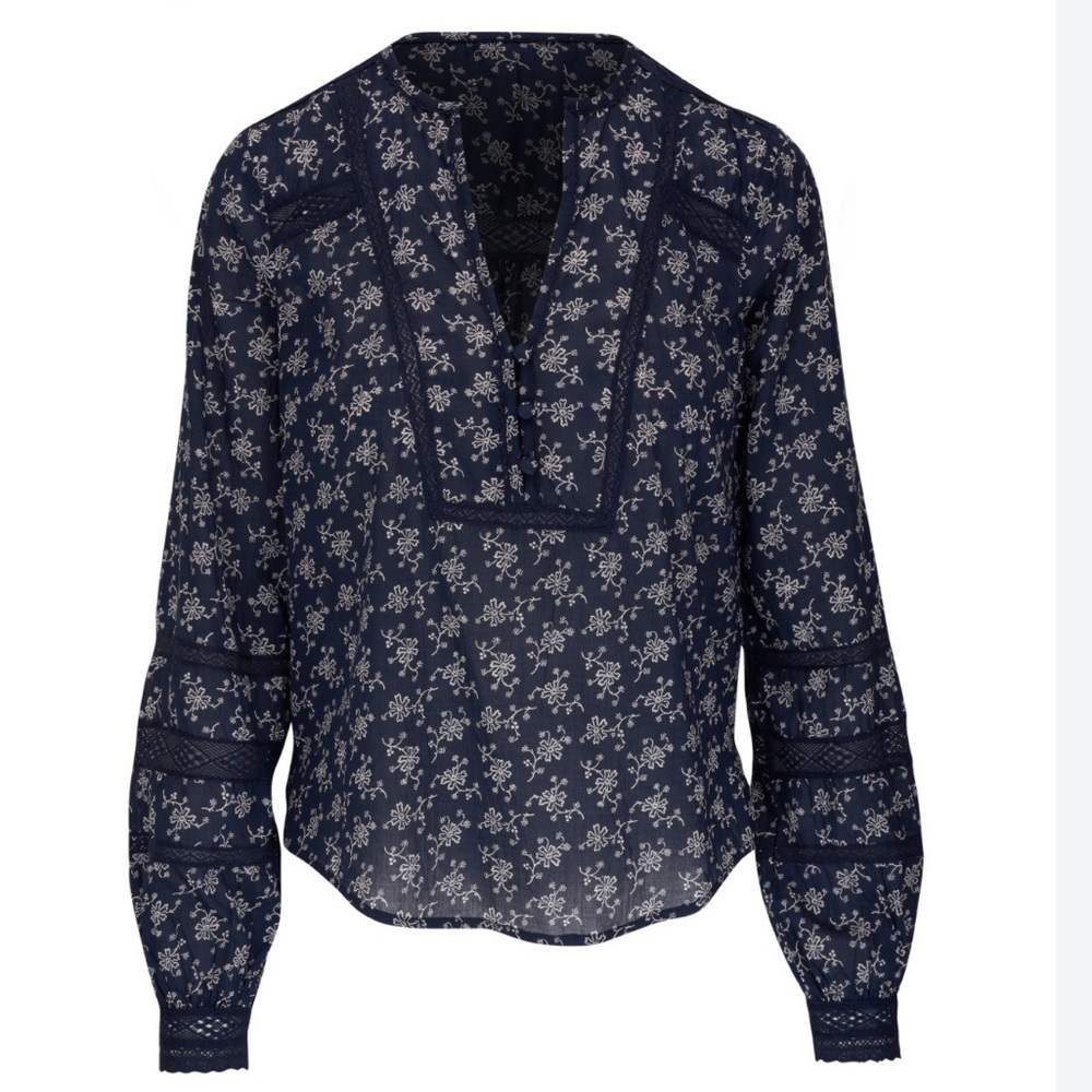 Veronica Beard Kent Marine Top
